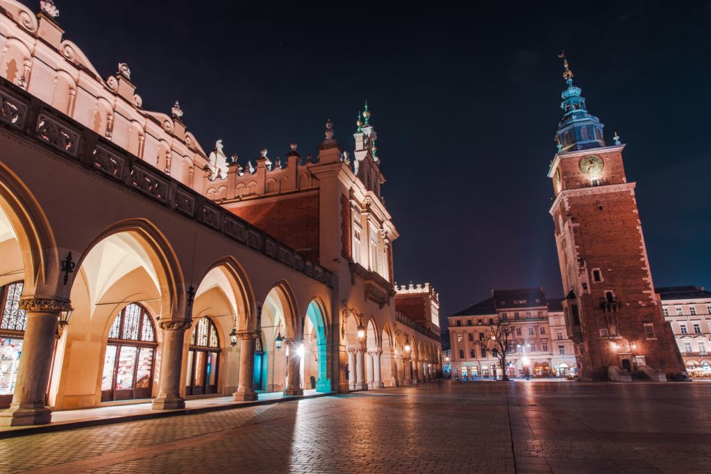 Colorful Krakow Night last minute Krakau 2021 Rob Land Reizen